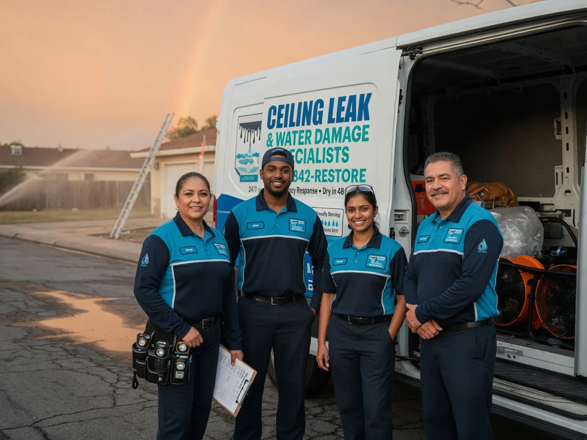 Ceiling Leak Cleanup company in Warsaw, NY